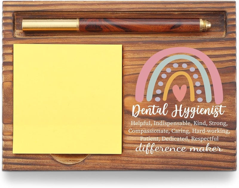YODOCAMP Dental Hygienist Gifts Sticky Note Holder, Thank You Appreciation Gifts for Dentist, Dental Hygienist Assistant Week Gifts Grad Gift Self-Stick Note Pad Holders for Dental Clinic Hospital TZP53 - Image 1